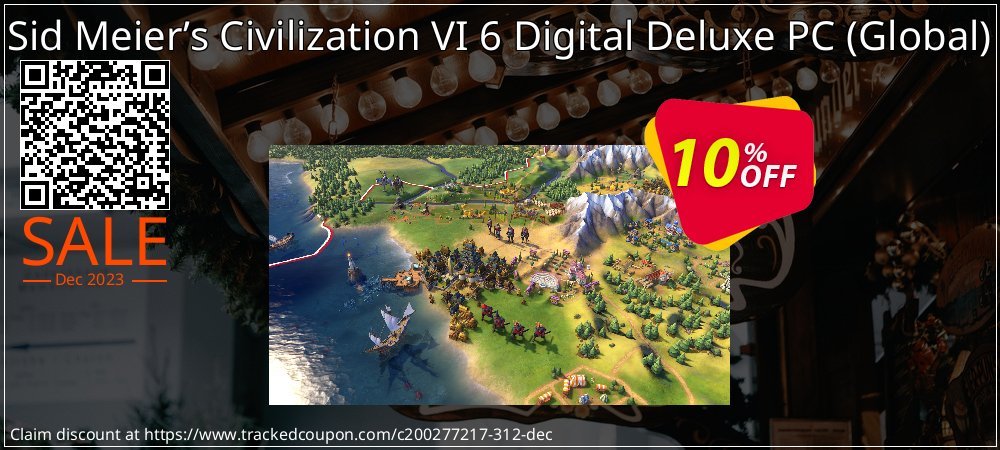Sid Meier’s Civilization VI 6 Digital Deluxe PC - Global  coupon on April Fools Day promotions