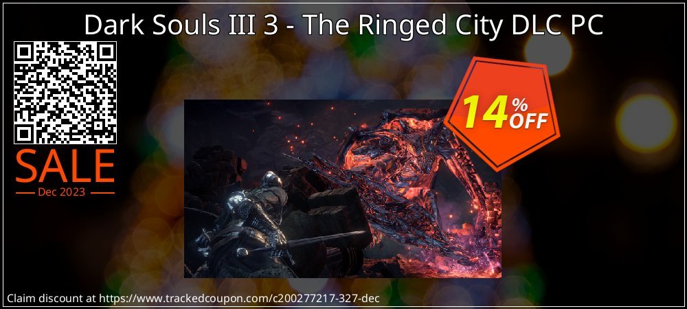 Dark Souls III 3 - The Ringed City DLC PC coupon on April Fools' Day super sale