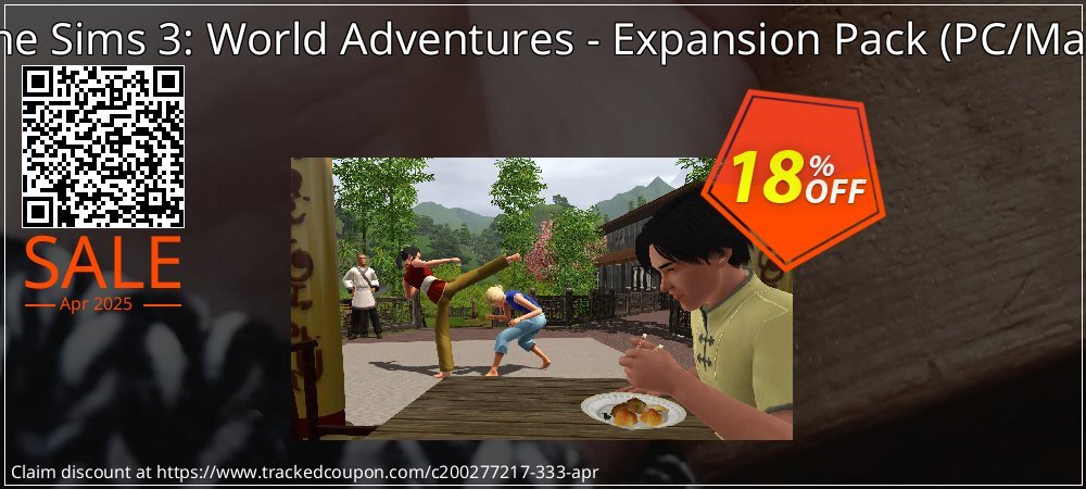 The Sims 3: World Adventures - Expansion Pack - PC/Mac  coupon on Easter Day discount