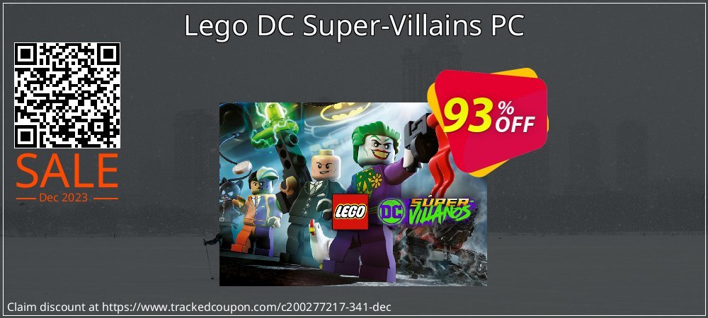 Lego DC Super-Villains PC coupon on World Party Day offer