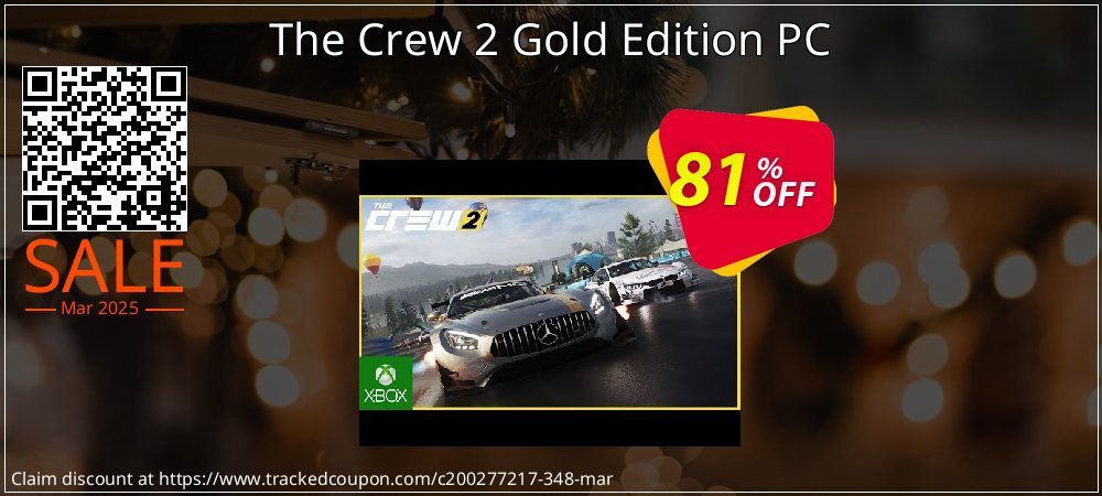 The Crew 2 Gold Edition PC coupon on Easter Day sales