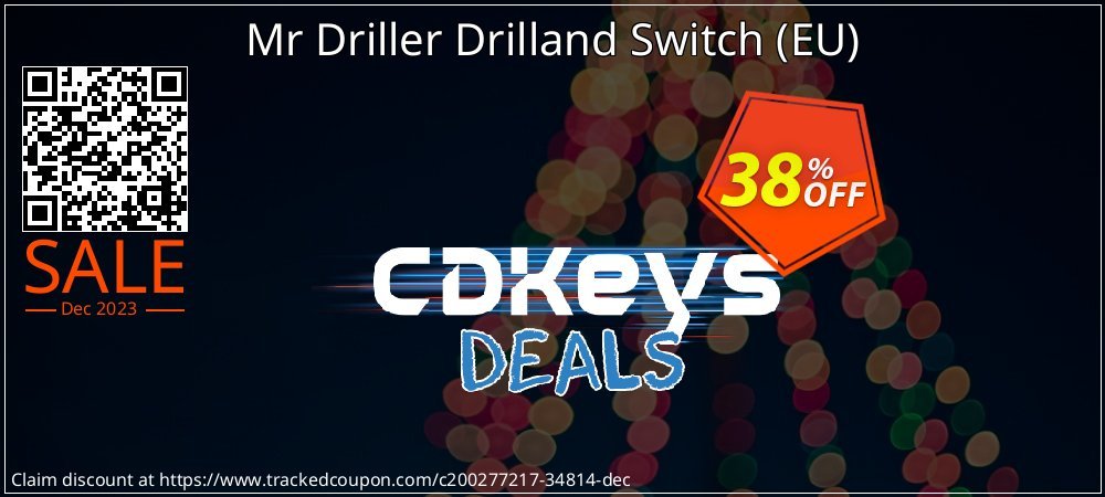 Mr Driller Drilland Switch - EU  coupon on April Fools' Day offering discount