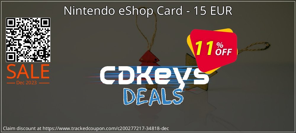 Nintendo eShop Card - 15 EUR coupon on Easter Day sales
