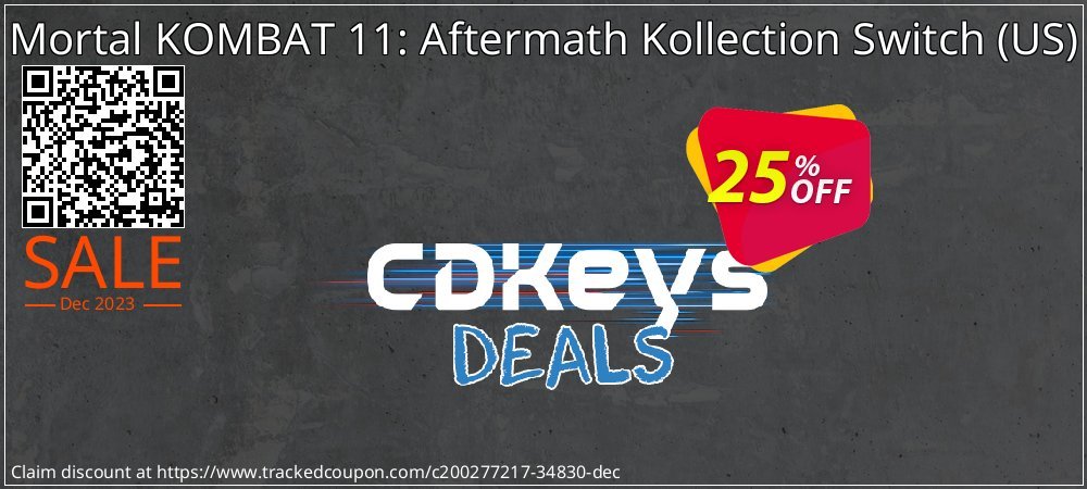 Mortal KOMBAT 11: Aftermath Kollection Switch - US  coupon on National Walking Day discount