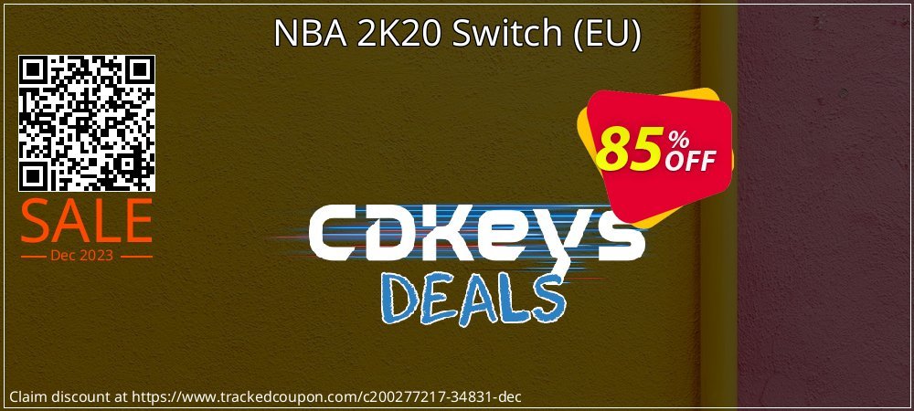 NBA 2K20 Switch - EU  coupon on Palm Sunday discount