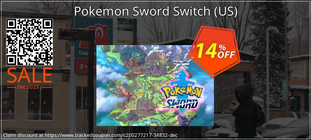 Pokemon Sword Switch - US  coupon on April Fools' Day offering sales