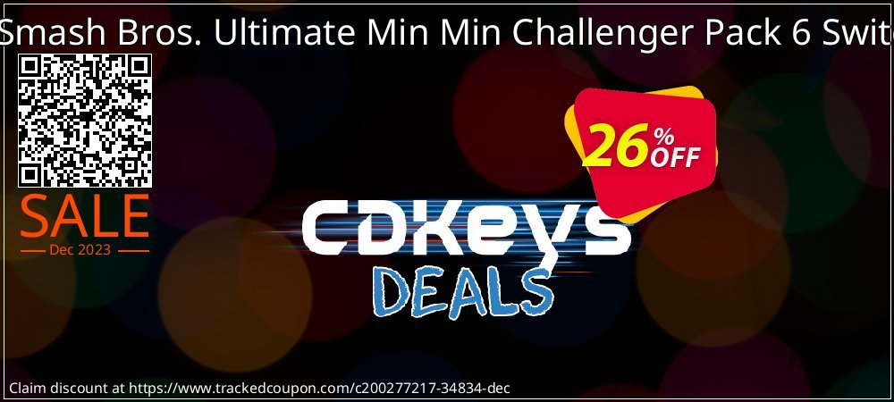 Super Smash Bros. Ultimate Min Min Challenger Pack 6 Switch - EU  coupon on Tell a Lie Day discounts