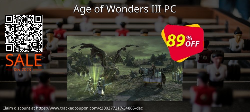 Age of Wonders III PC coupon on Mother Day discount