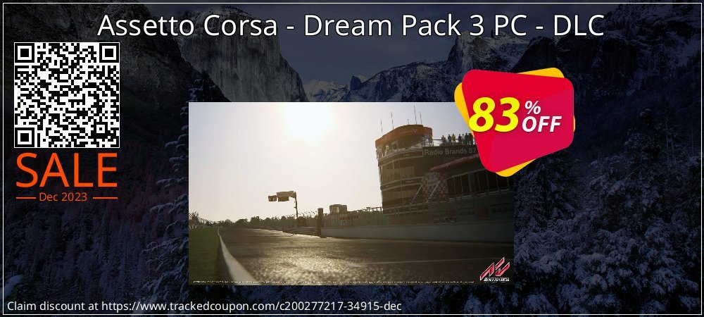 Assetto Corsa - Dream Pack 3 PC - DLC coupon on Mother's Day promotions