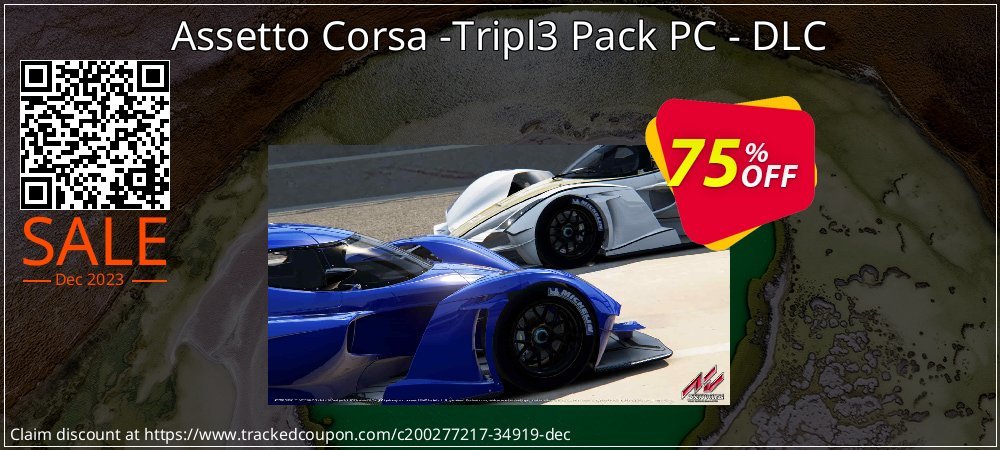 Assetto Corsa -Tripl3 Pack PC - DLC coupon on National Smile Day discount