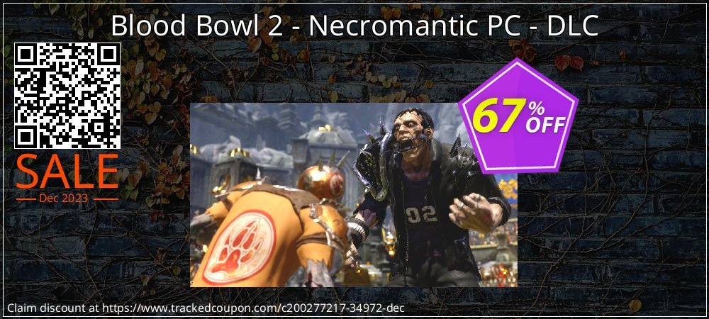Blood Bowl 2 - Necromantic PC - DLC coupon on National Memo Day offer