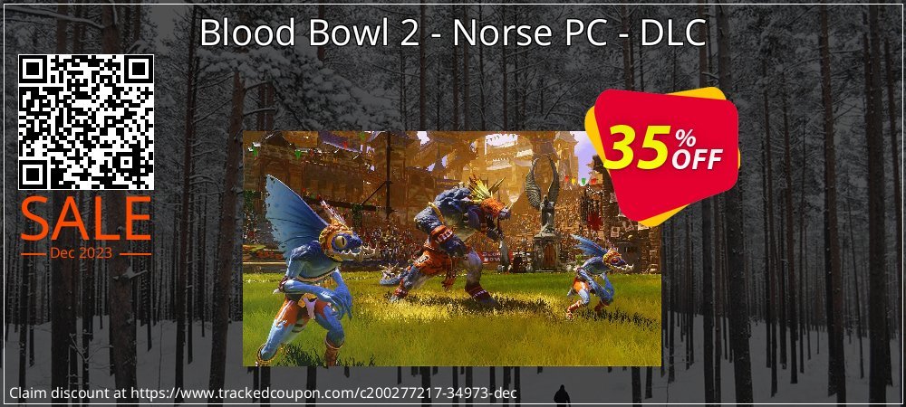 Blood Bowl 2 - Norse PC - DLC coupon on National Pizza Party Day discount