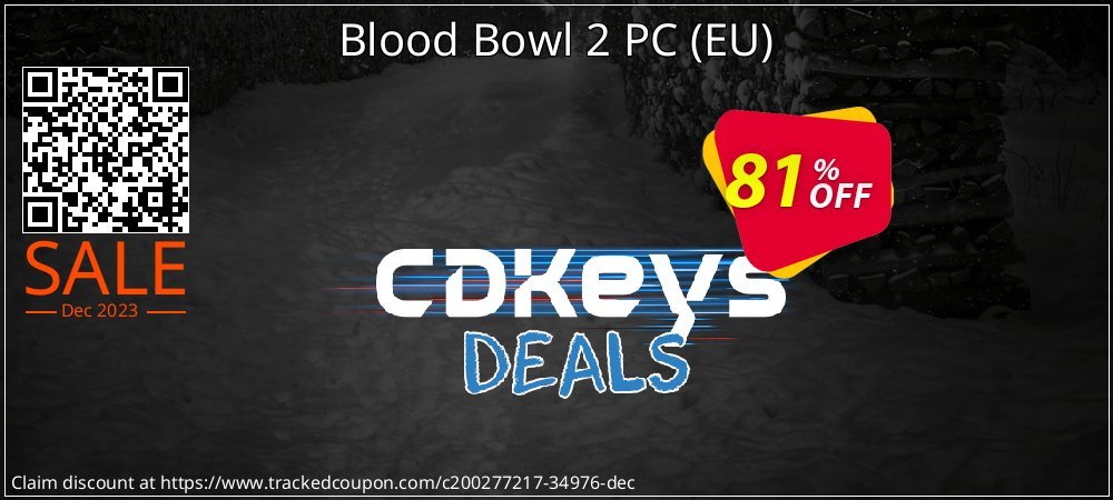 Blood Bowl 2 PC - EU  coupon on World Whisky Day super sale