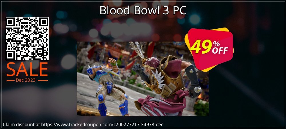 Blood Bowl 3 PC coupon on Easter Day discounts