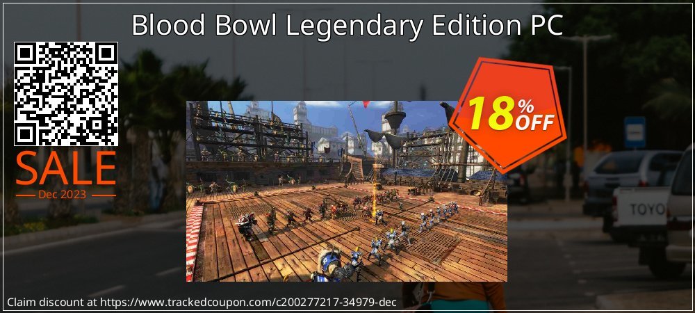 Blood Bowl Legendary Edition PC coupon on National Smile Day sales