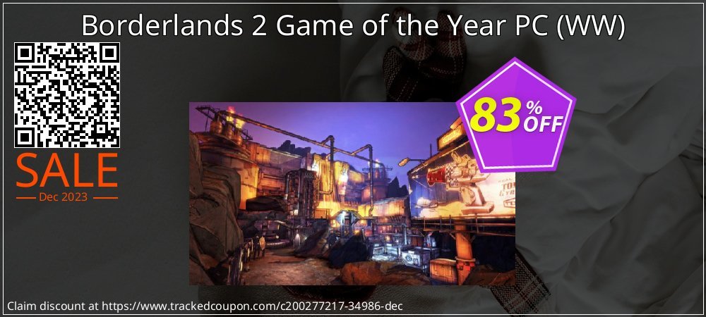 Borderlands 2 Game of the Year PC - WW  coupon on World Party Day super sale