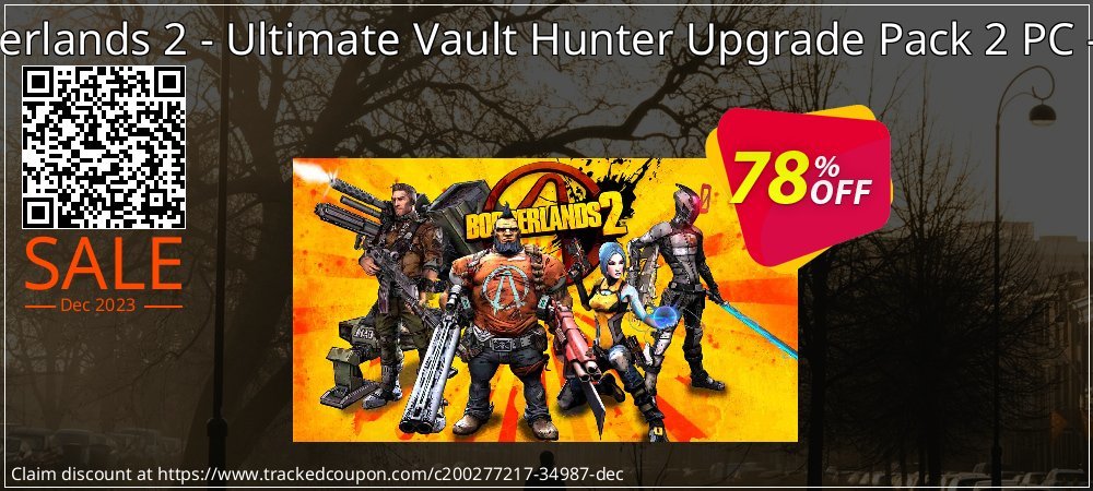 Borderlands 2 - Ultimate Vault Hunter Upgrade Pack 2 PC - DLC coupon on April Fools' Day discounts