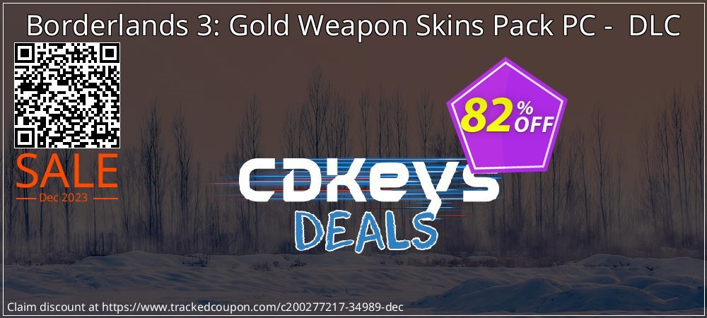 Borderlands 3: Gold Weapon Skins Pack PC -  DLC coupon on Tell a Lie Day sales