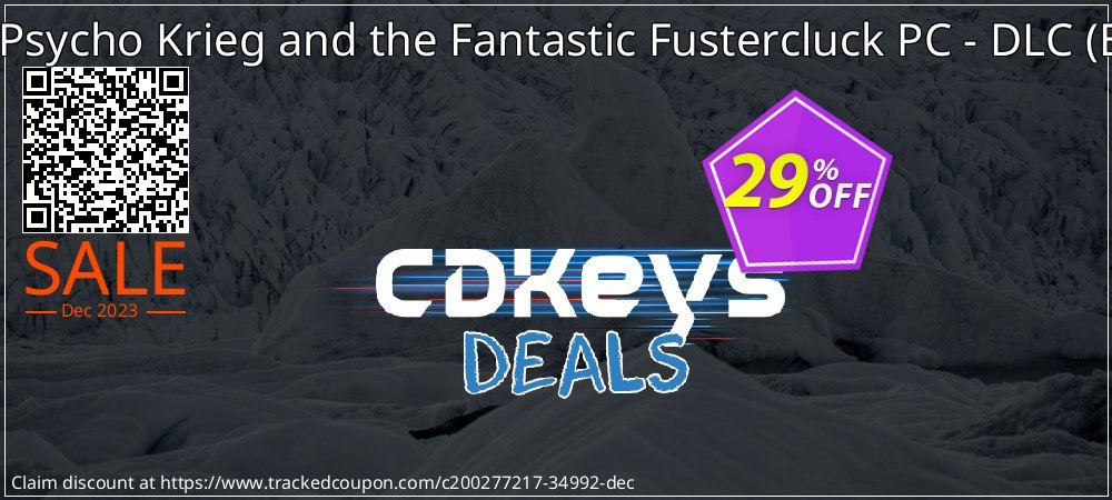 Get 25% OFF Borderlands 3: Psycho Krieg and the Fantastic Fustercluck PC - DLC (EPIC Games EU) discount
