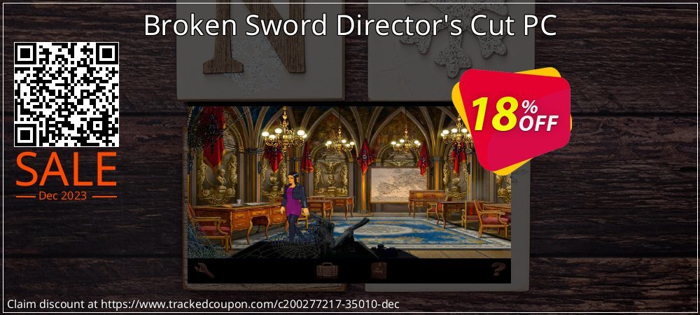 Broken Sword Director's Cut PC coupon on Mother Day offering discount