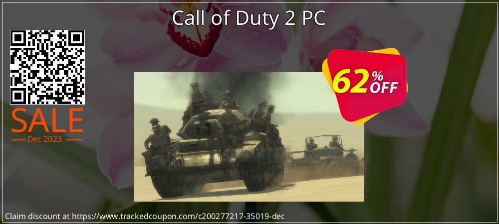 Call of Duty 2 PC coupon on Tell a Lie Day discount
