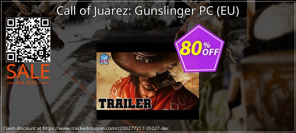 Call of Juarez: Gunslinger PC - EU  coupon on April Fools' Day offer