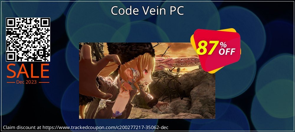 Code Vein PC coupon on April Fools Day sales