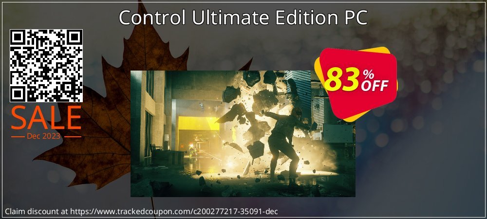 Control Ultimate Edition PC coupon on World Whisky Day offering discount
