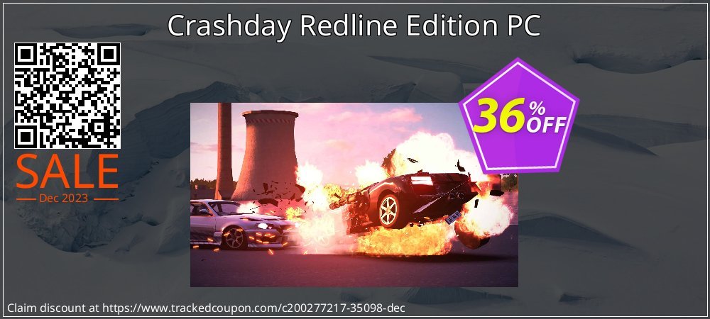 Crashday Redline Edition PC coupon on National Pizza Party Day offer