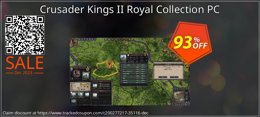 Crusader Kings II Royal Collection PC coupon on World Party Day deals