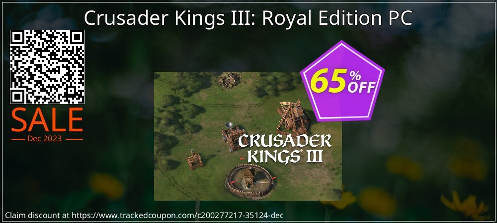 Crusader Kings III: Royal Edition PC coupon on Tell a Lie Day sales