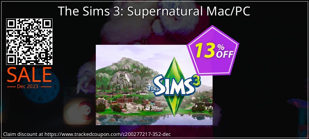 The Sims 3: Supernatural Mac/PC coupon on April Fools' Day offering discount