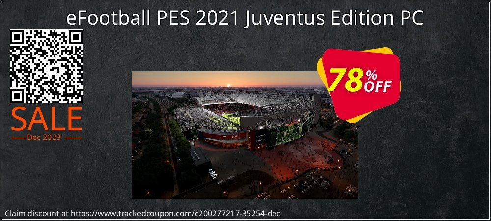 eFootball PES 2021 Juventus Edition PC coupon on Tell a Lie Day offering discount