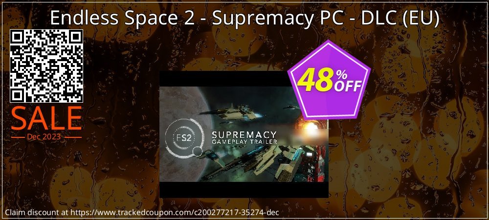 Endless Space 2 - Supremacy PC - DLC - EU  coupon on National Smile Day discounts