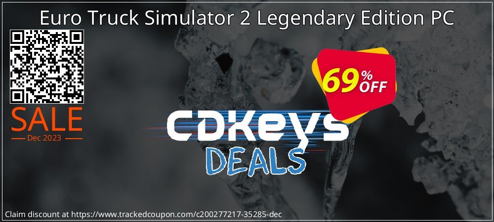 Euro Truck Simulator 2 Legendary Edition PC coupon on World Backup Day discounts