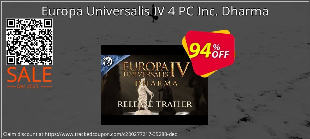 Europa Universalis IV 4 PC Inc. Dharma coupon on Easter Day offer