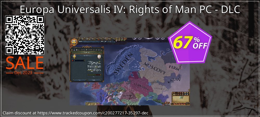 Europa Universalis IV: Rights of Man PC - DLC coupon on April Fools' Day offer