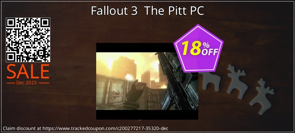 Fallout 3  The Pitt PC coupon on National Walking Day discounts