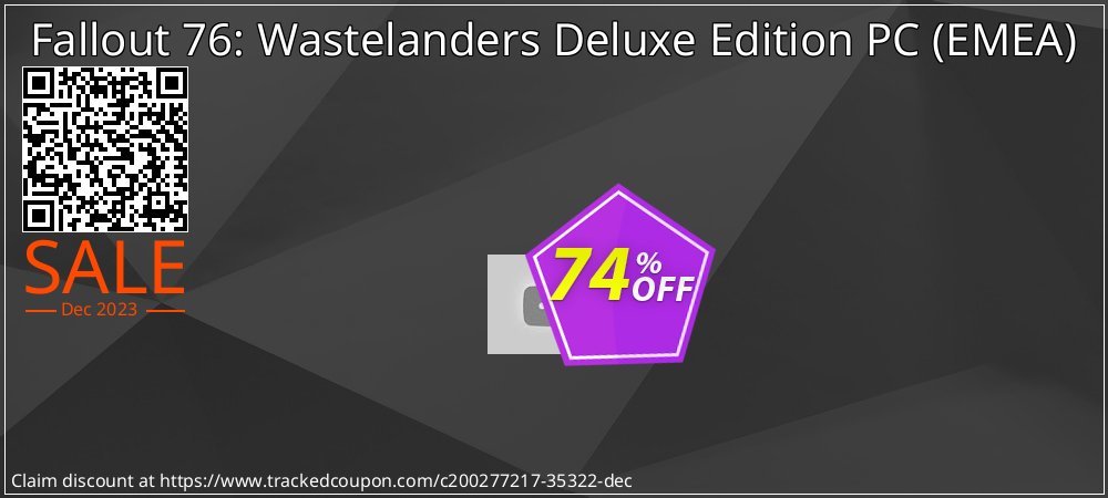 Fallout 76: Wastelanders Deluxe Edition PC - EMEA  coupon on April Fools' Day sales