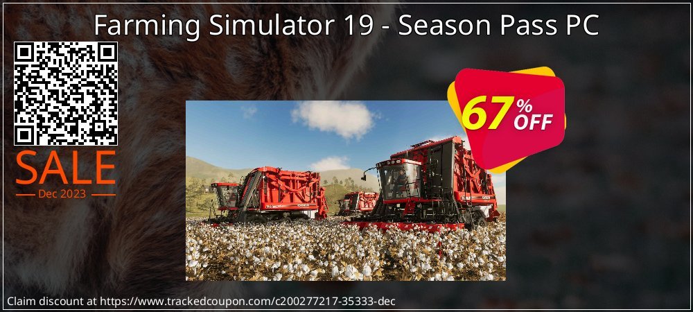 Farming Simulator 19 - Season Pass PC coupon on Easter Day offer
