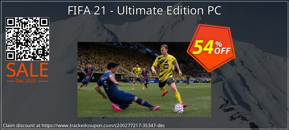 FIFA 21 - Ultimate Edition PC coupon on April Fools' Day discounts