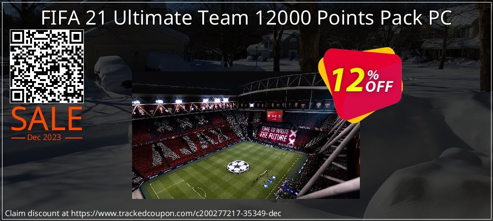 FIFA 21 Ultimate Team 12000 Points Pack PC coupon on Tell a Lie Day sales