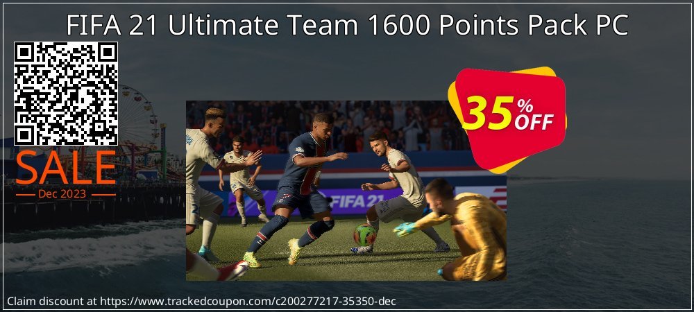 FIFA 21 Ultimate Team 1600 Points Pack PC coupon on National Walking Day deals