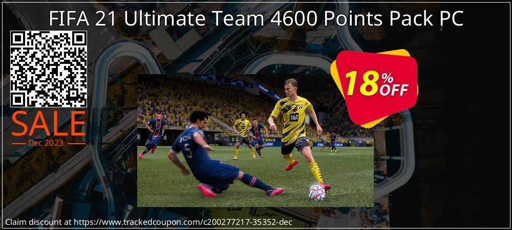 FIFA 21 Ultimate Team 4600 Points Pack PC coupon on April Fools' Day discount