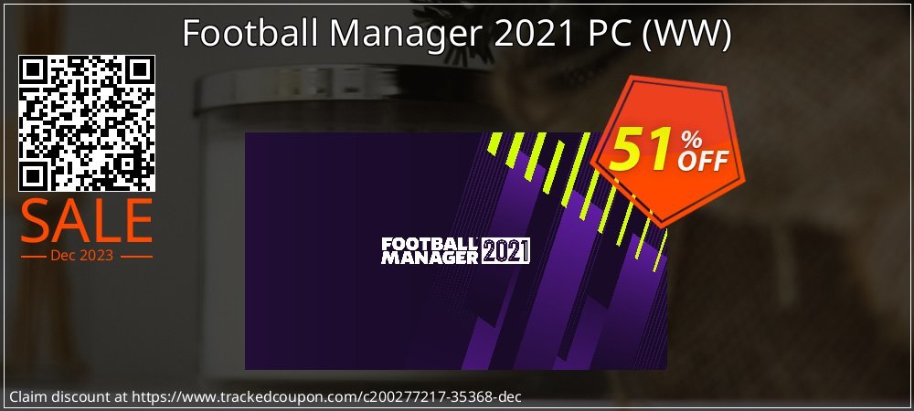 Football Manager 2021 PC - WW  coupon on Easter Day deals