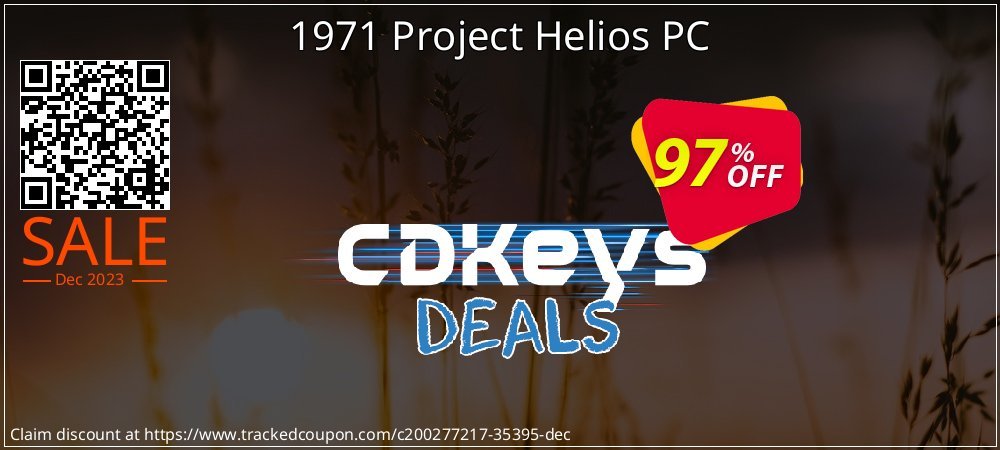 1971 Project Helios PC coupon on Mother Day offer