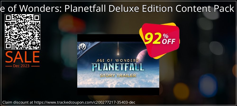 Age of Wonders: Planetfall Deluxe Edition Content Pack PC coupon on Constitution Memorial Day deals