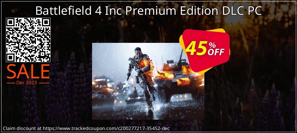Battlefield 4 Inc Premium Edition DLC PC coupon on April Fools' Day offering discount