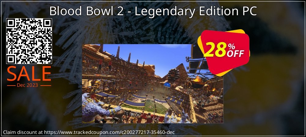Blood Bowl 2 - Legendary Edition PC coupon on World Backup Day offer