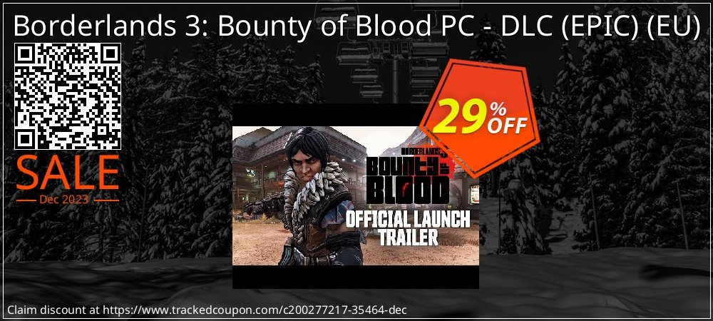 Borderlands 3: Bounty of Blood PC - DLC - EPIC - EU  coupon on Tell a Lie Day discounts